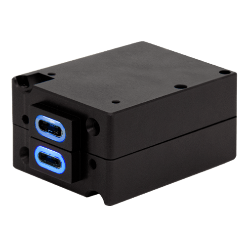 TA360 Dual USB-C PD lighted Charging Port, black